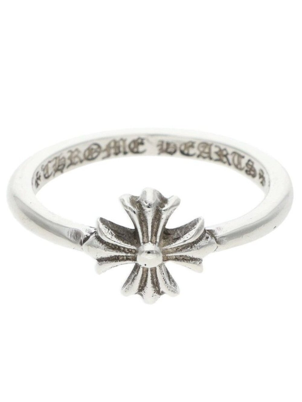 Chrome Hearts Bubblegum CH Plus Silver Ring